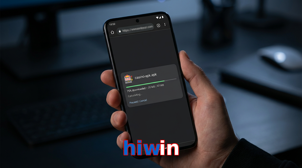 Main screen of Hiwin apk page for PK players