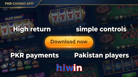 Main screen of Hiwin gamedownload page for PK players